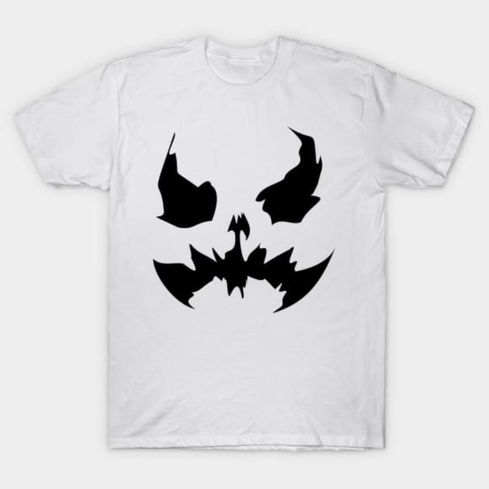 Halloween Creepy Pumpkin Face Tshirt